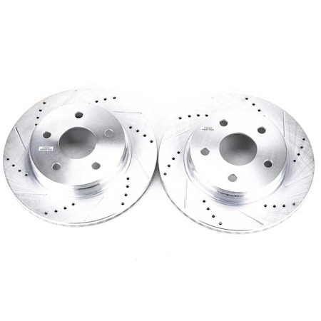 Powerstop Drilld&Slottd Rotor Pair, Ar8750Xpr AR8750XPR